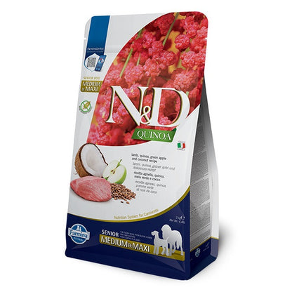Farmina N&D Quinoa Cordero Perro Senior (Mediana/Grande) - Pienso seco para perros
