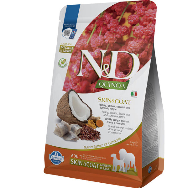 Farmina N&D Quinoa Arenque Perro - Pienso seco para perros