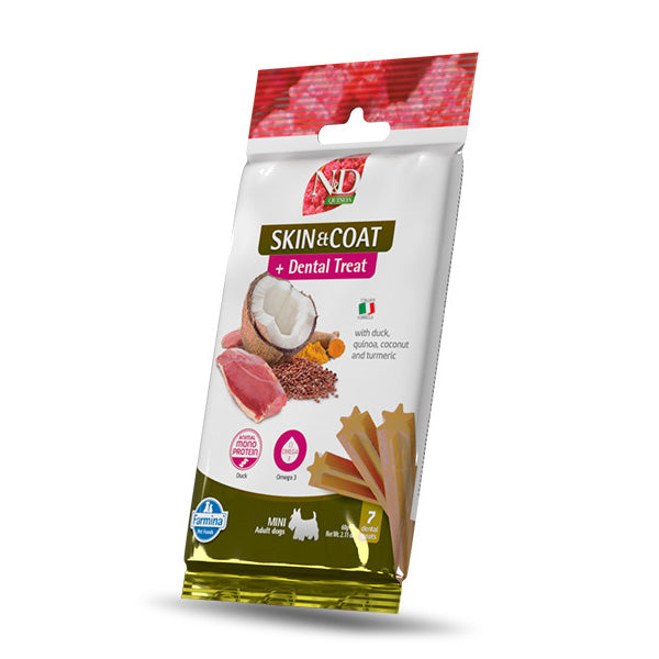Farmina N&D Quinoa Pato Perro Snack (Mini) - Snack funcional para perros