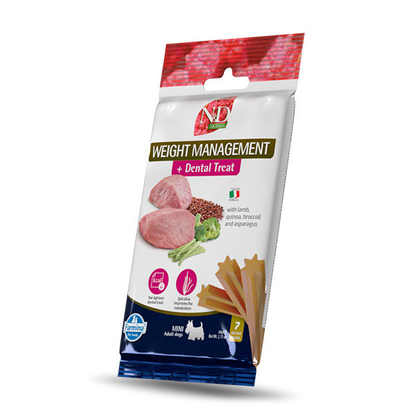 Farmina N&D Quinoa Cordero Perro Snack (Mini) - Snack funcional para perros