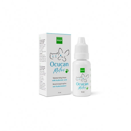 Ocucan Rufus Gotas Humectantes 15 ml para perros y gatos