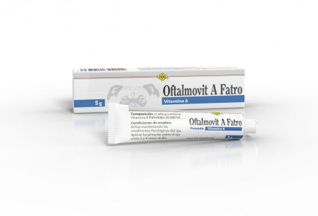 Oftalmovit A 5g, epitelizante corneal perros y gatos