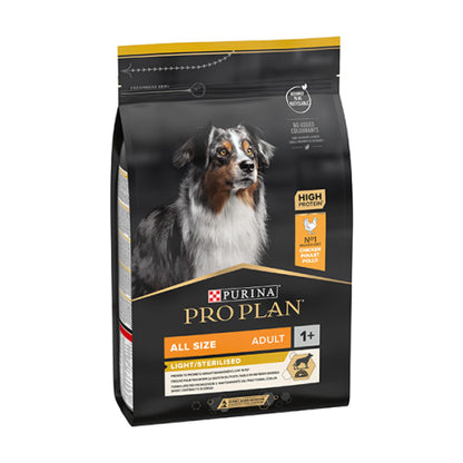PROPLAN CANINE ADULT OPTI WEIGHT 3 KG — NesPet