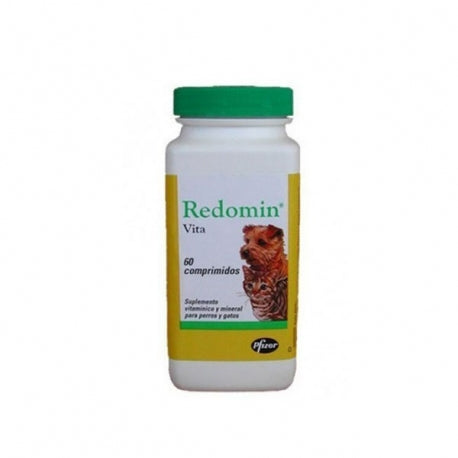 Redomin Vita 60 comprimidos, vitaminas perros y gatos