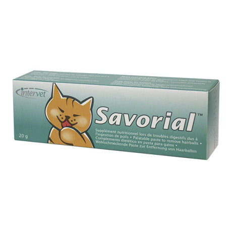 Savorial 20G - pasta oral para gatos, bolas de pelo