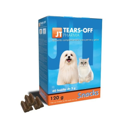 Tears Off Snacks 120 g manchas de lágrimas
