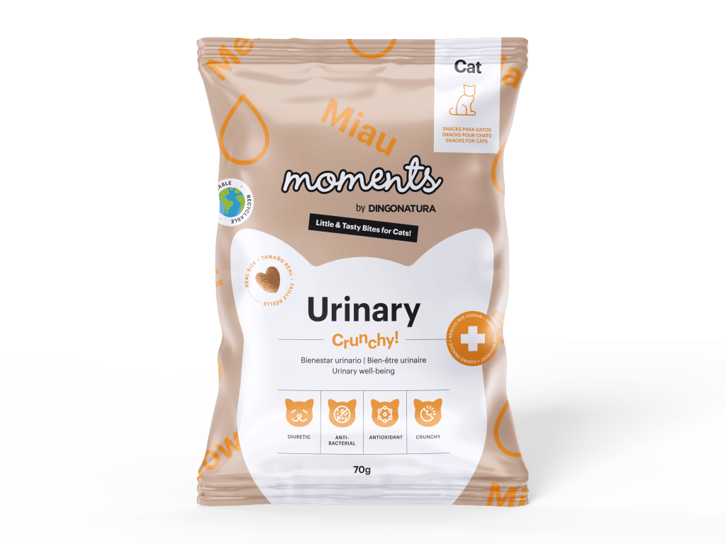 Moments Cat Urinary Snack para Gatos (70 g) - 70 g - Snack funcional para gatos: tracto urinario