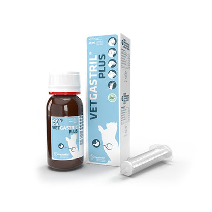 Vetgastril Plus 20 ml - solución para desequilibrios gástricos